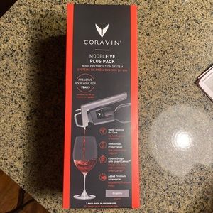 Coravin Model Five Plus Pack Wine Preservation System